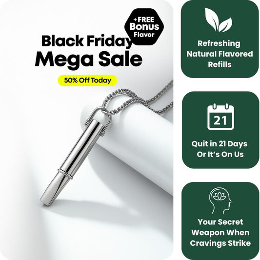 NoCiggy™ The Original Breather Necklace